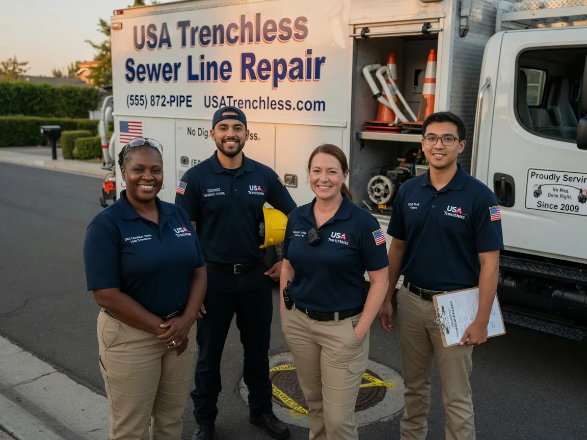 Sewer Line Repair company in Glen, MS